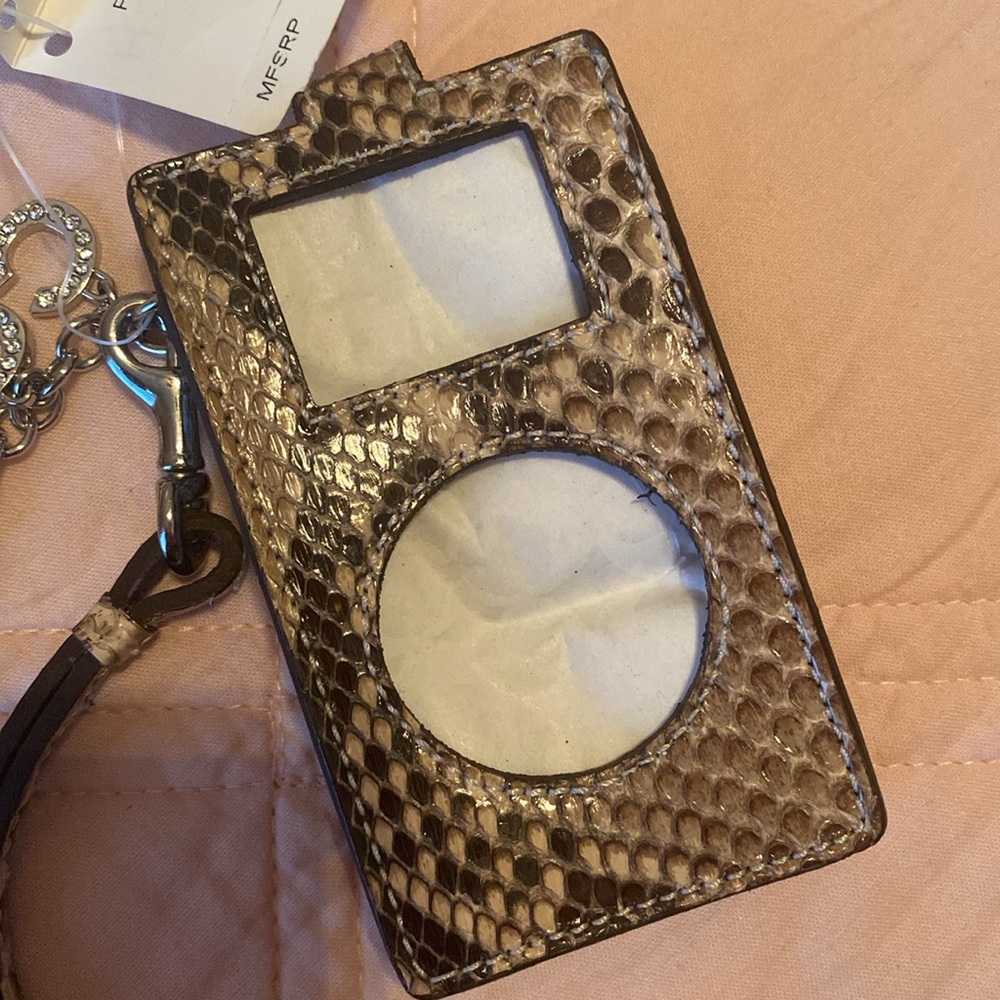NWT Vintage Coach Mini IPod Case - Picture 5 of 9